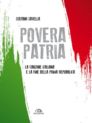 cover image of Povera patria